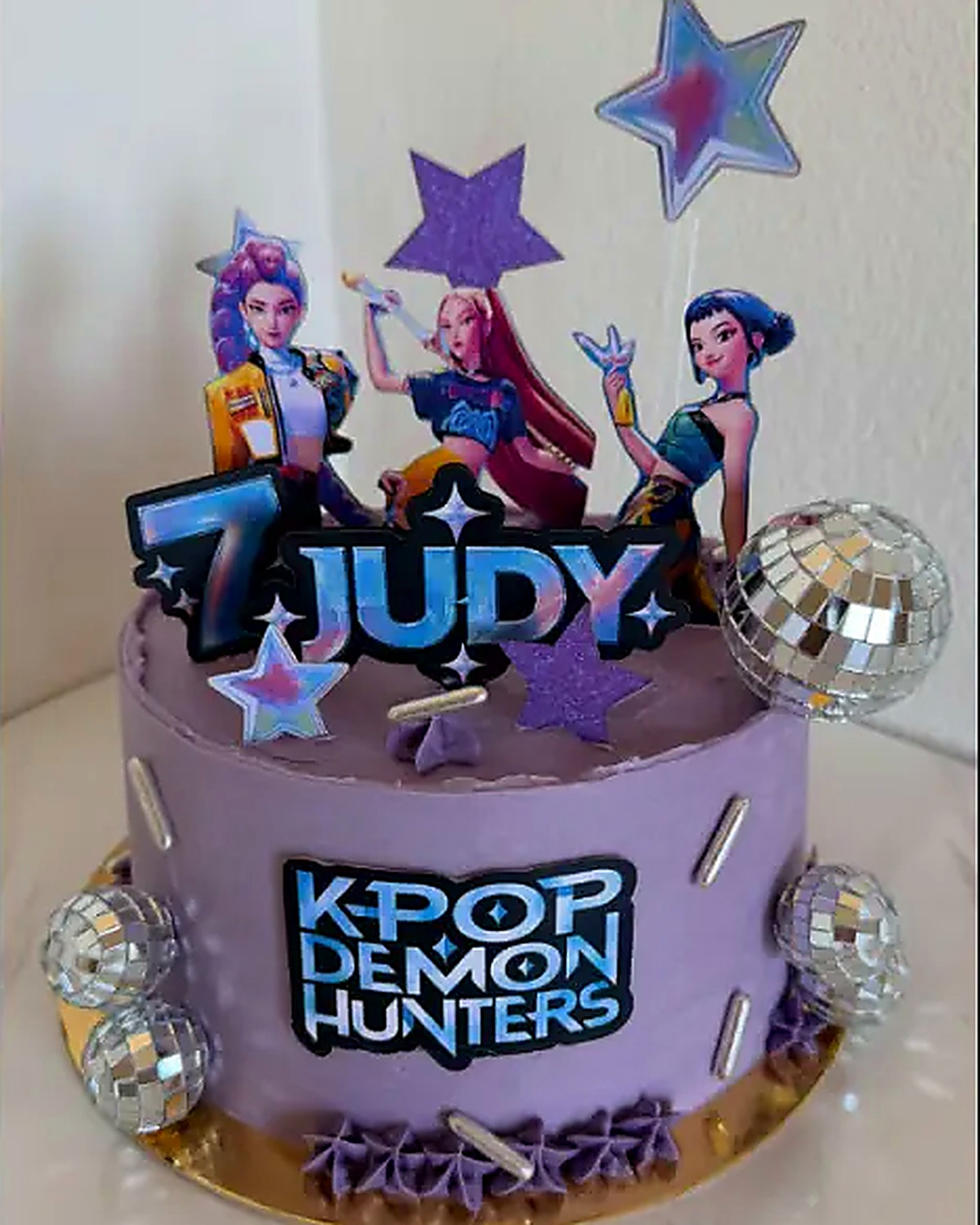 Custom character celebration cake by Whisk & Bake