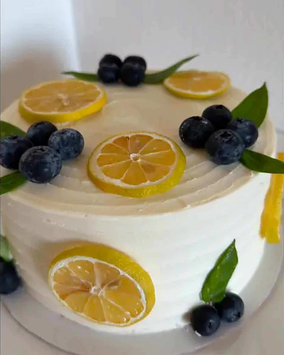 Freshly baked cake